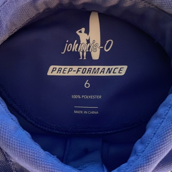 Johnnie-O Performance Mesh Jr. Polo Size 6 Royal Blue - Picture 3 of 5